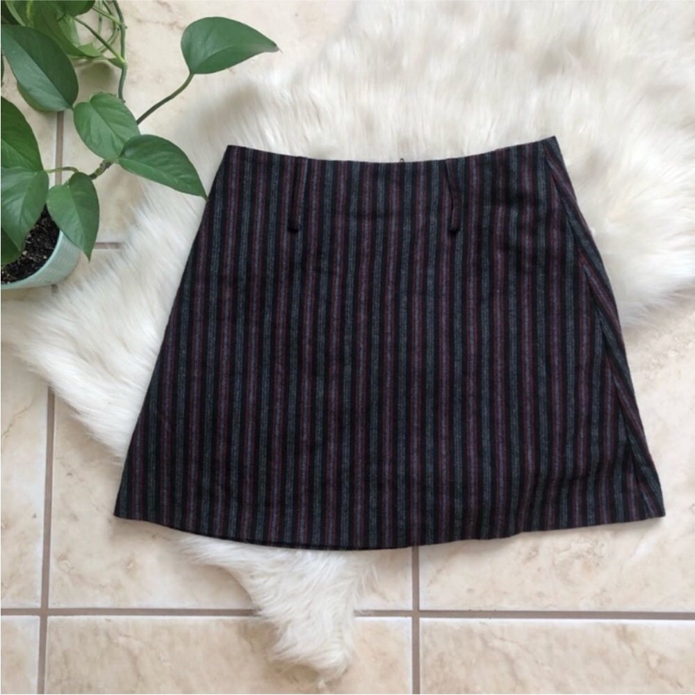 VTG Wool Miniskirt - Picture 1 of 5